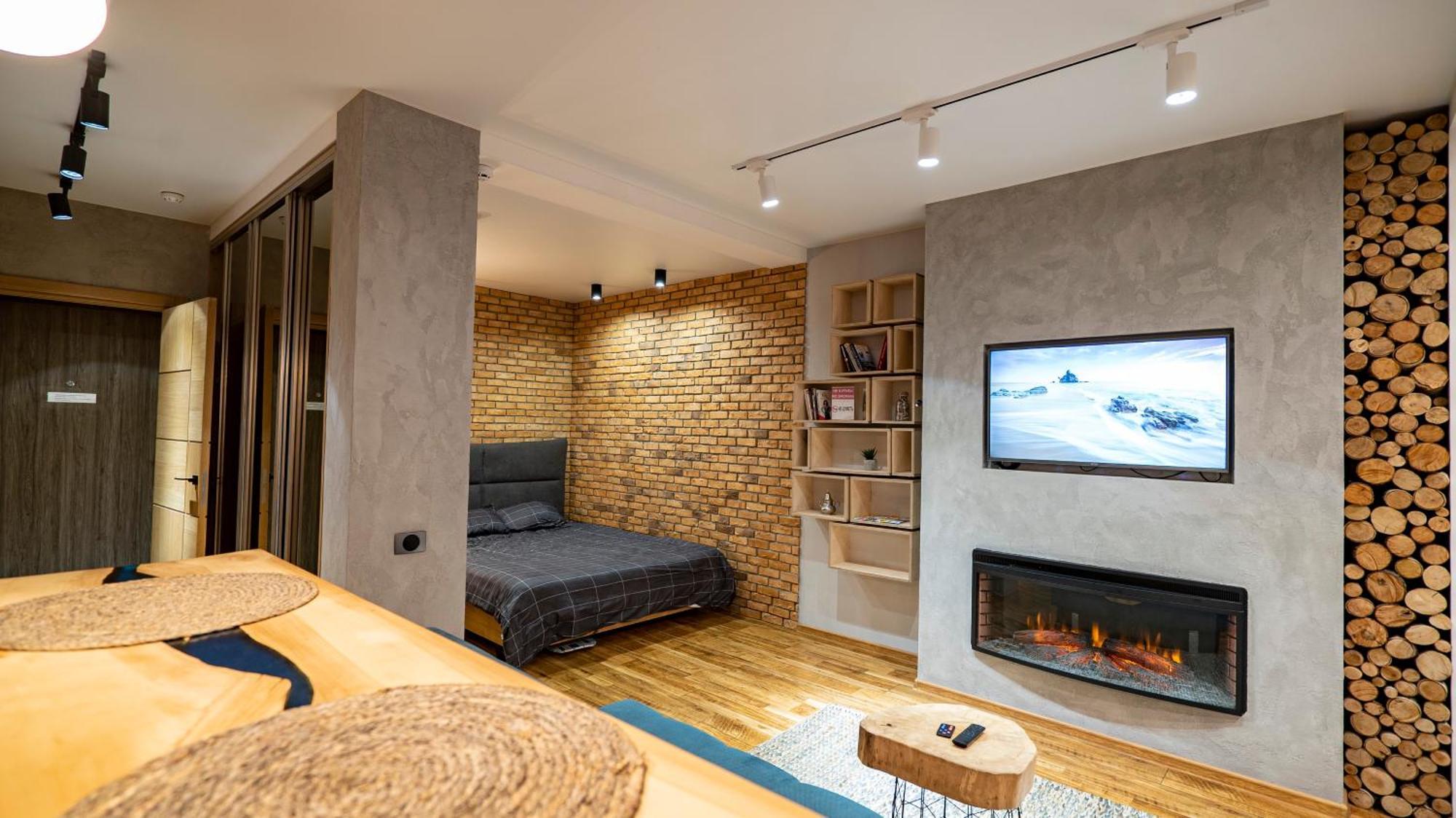 Loft Studio Near Smart Plaza Polytech, Center Kiew Exterior foto